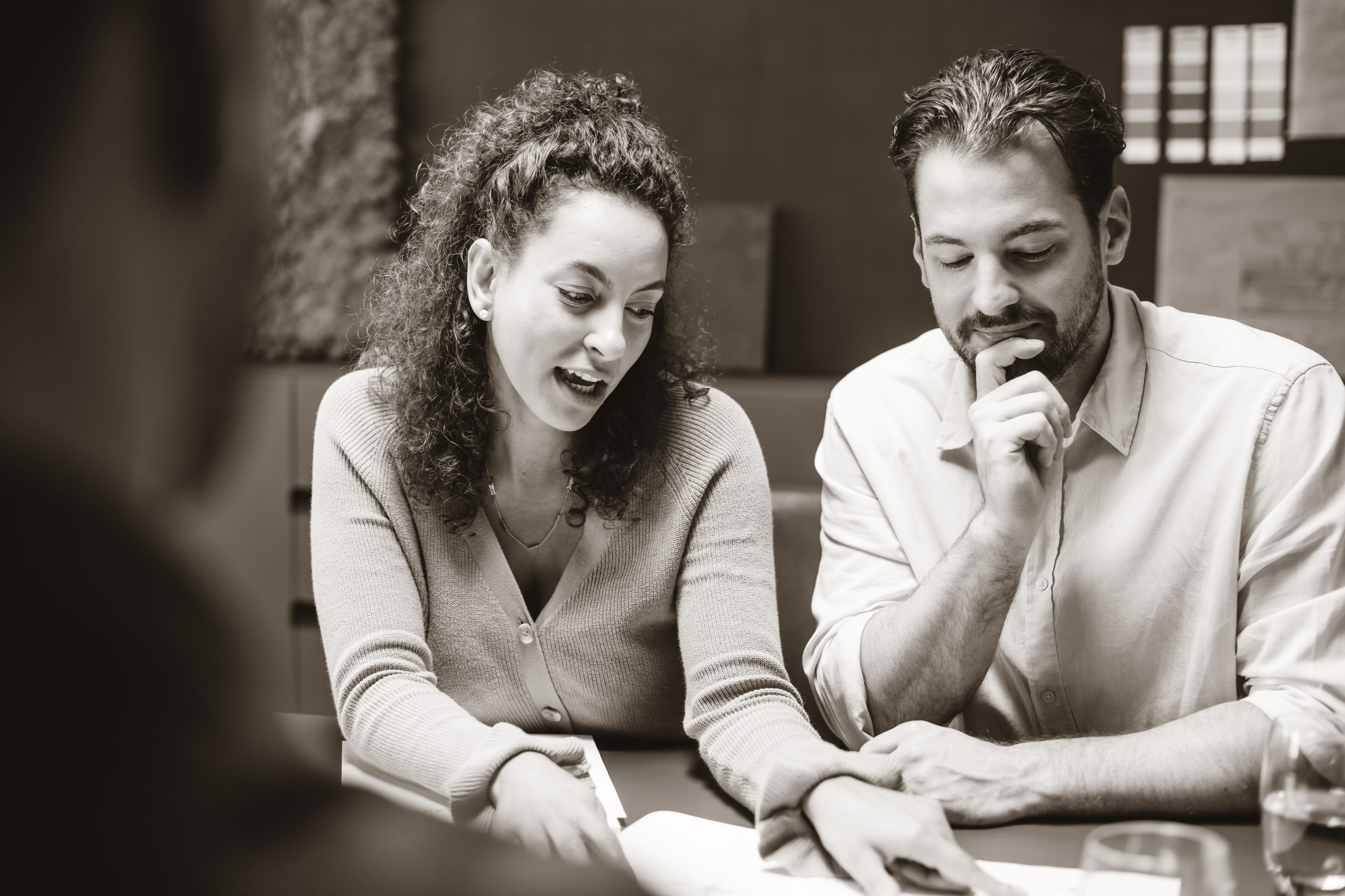 Beratungsgespräch Küchenkauf Menschen