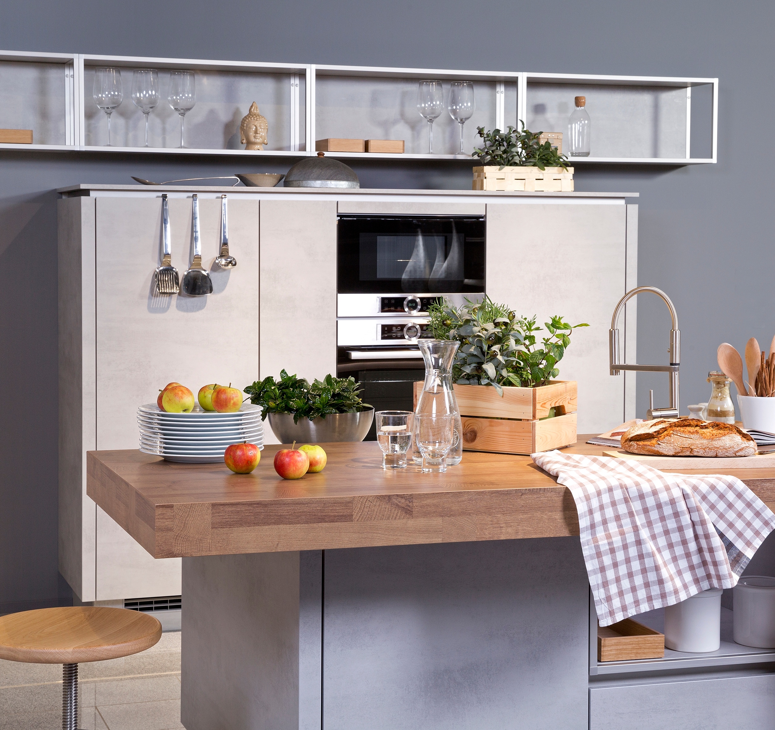 Arbeitsplatte aus Holz