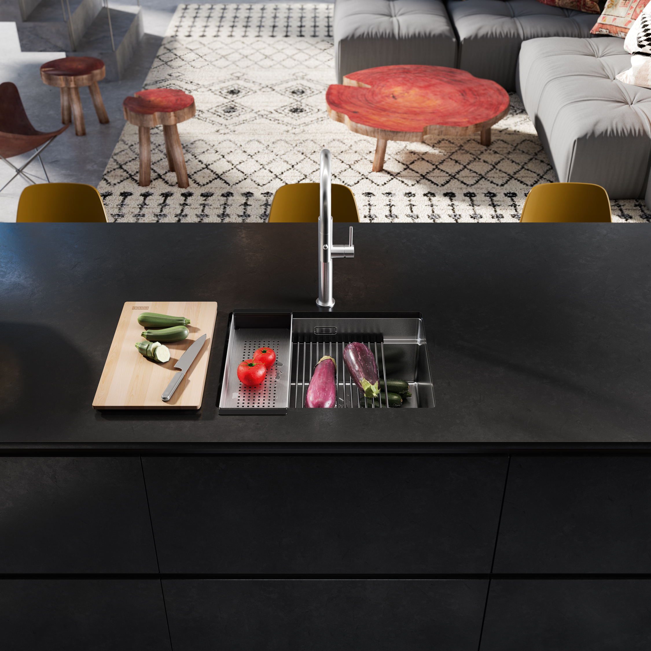 Franke Maris Fragranite Box Pro Edelstahl