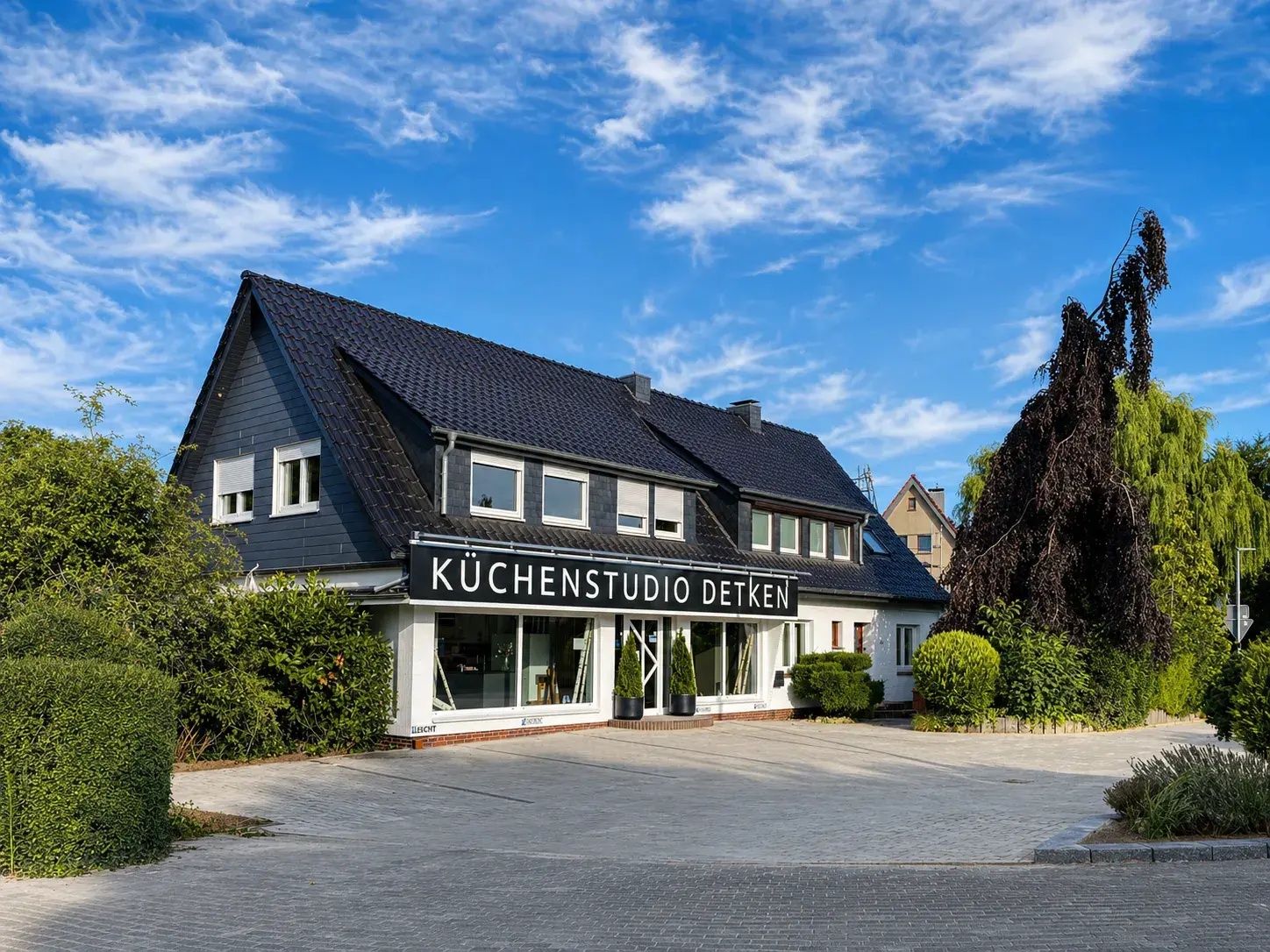 Küchenstudio Detken - Ansicht des Gebäudes von vorne